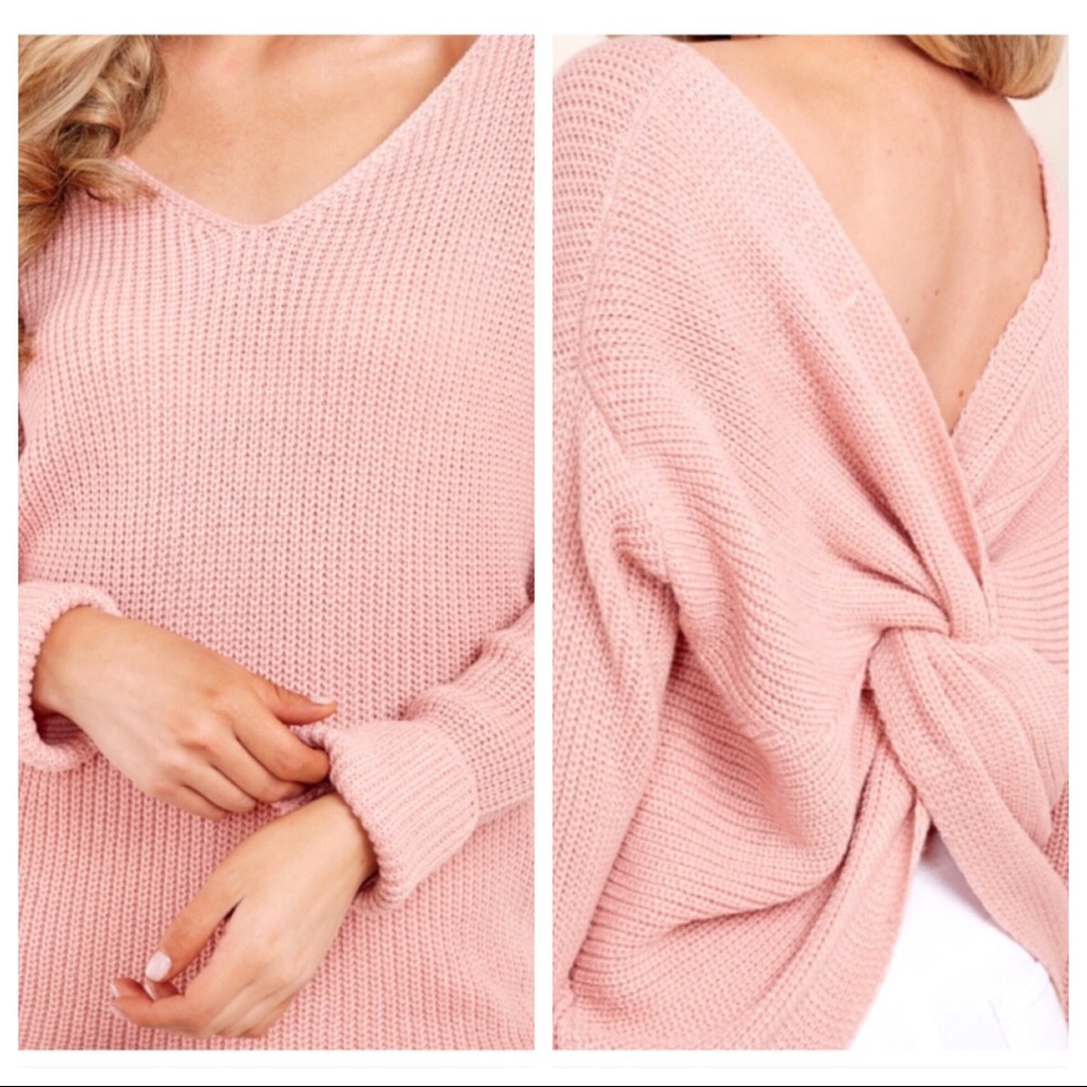 LAST 🔘 Let Me Show You! Twist Sweater